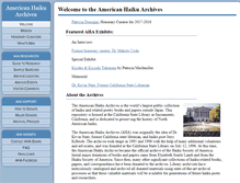 Tablet Screenshot of americanhaikuarchives.org